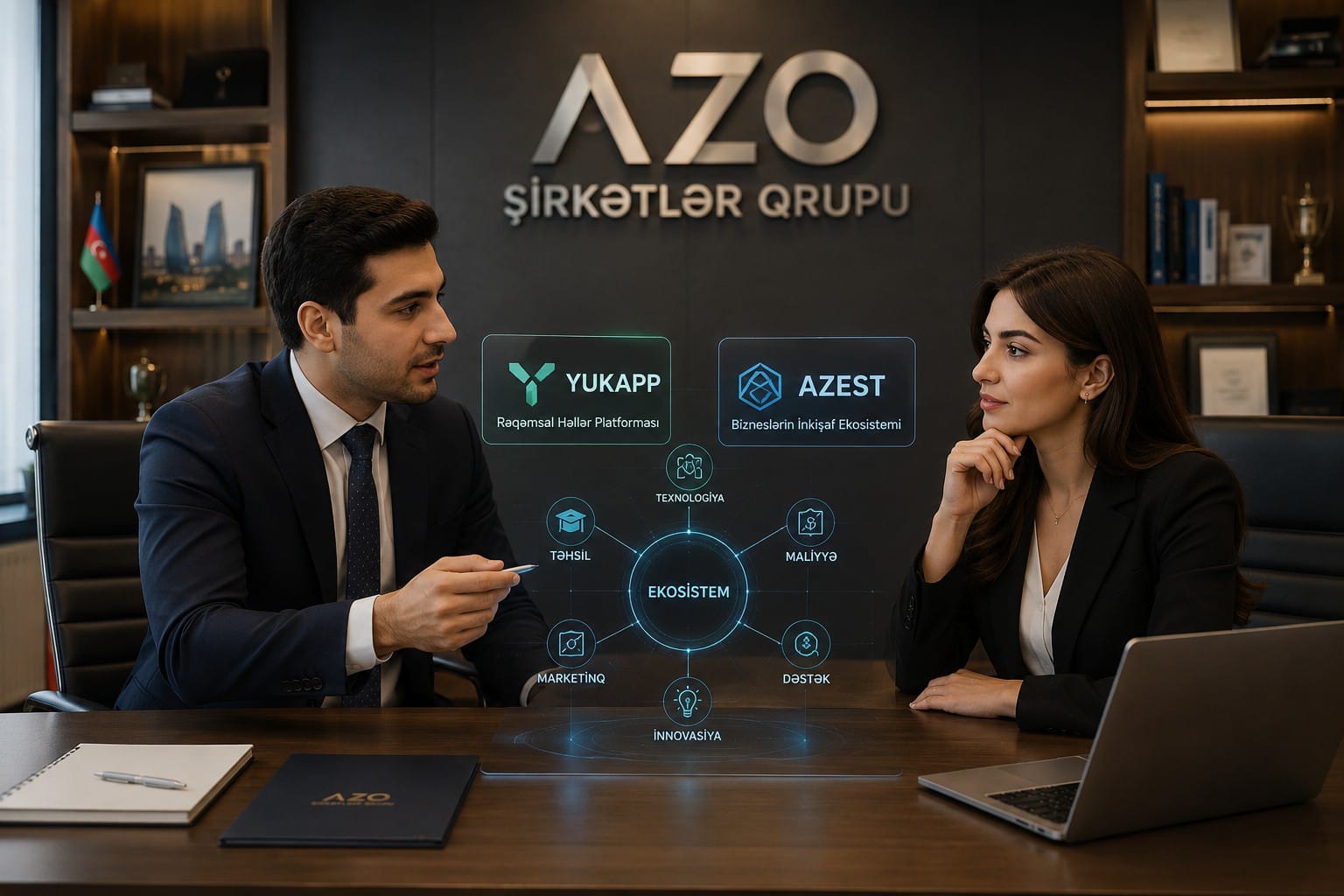 Rəqəmsal Ekosistem Layihələrimiz.